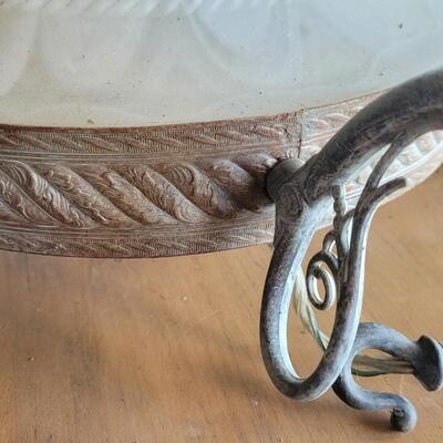 Lot 143: Vintage Hanging 6-Bulb Lighting Fixture 