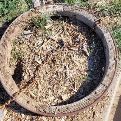 Lot 150: Antique Farm Wheel Tool