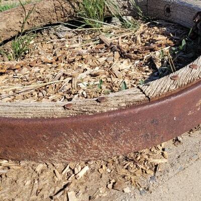 Lot 150: Antique Farm Wheel Tool