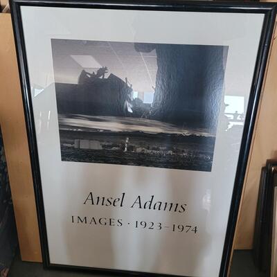 Ansel Adams Images 1923-1974 Framed Pint