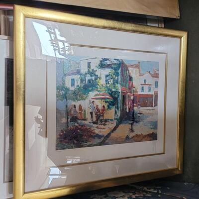 City Marketplace Framed Limited #594/1000