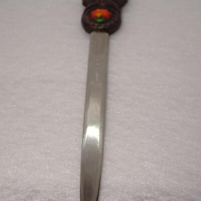 Stainless Steel Indian Head Letter Opener 