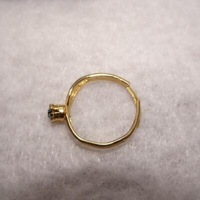 Little Girl Topaz Adjustable Ring 