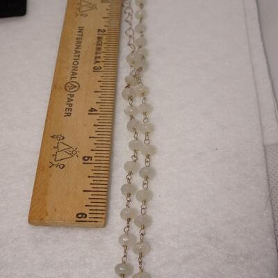 Dainty Glass Beaded Necklace 