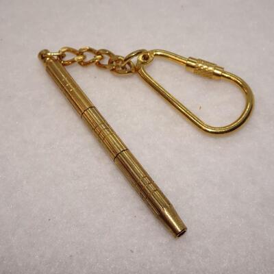 Key Ring Faux Pin, Mini Phillips & Flathead Screwdrivers 