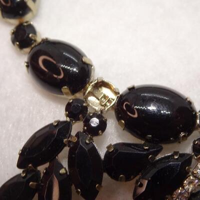 Black Cabochon J.Crew Necklace 