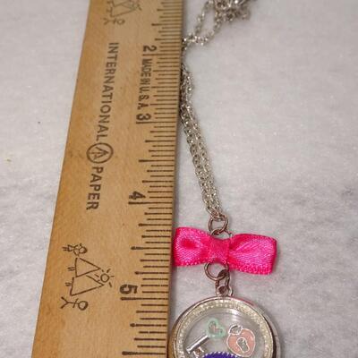Little Girl BFF Charm Necklace 