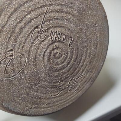 133 - Handmade Pottery Crock