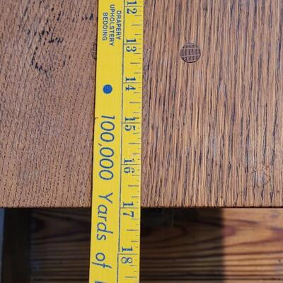 Lot 164: Antique Mission Oak Side Table 