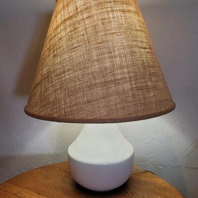 Lot 165: Speckled Ceramic Table Lamp