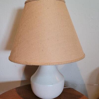 Lot 165: Speckled Ceramic Table Lamp