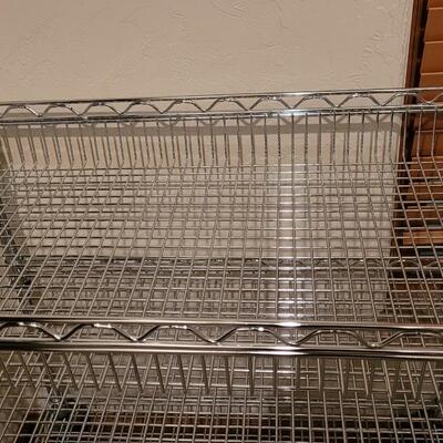 Lot 169: Metal Storage Cart with Wheels