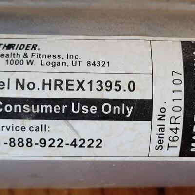 Lot 173: HealthRider N25 Recumbent Stationary Bike