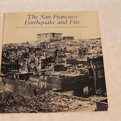 Lot 182: (2) Books about San Francisco and April 19, 1906 San Francisco Newspaper (from day after Great Earthquake)