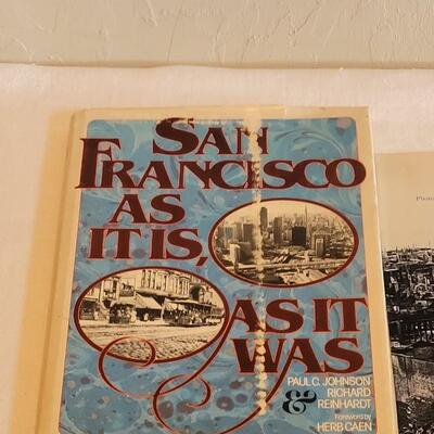 Lot 182: (2) Books about San Francisco and April 19, 1906 San Francisco Newspaper (from day after Great Earthquake)