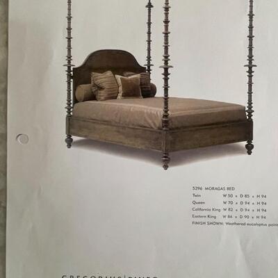 California King Poster bed by Gregorius Pineo.  