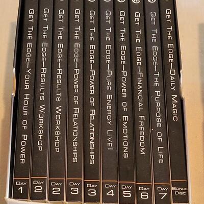 Lot 187: Tony Robbins DVD Collections