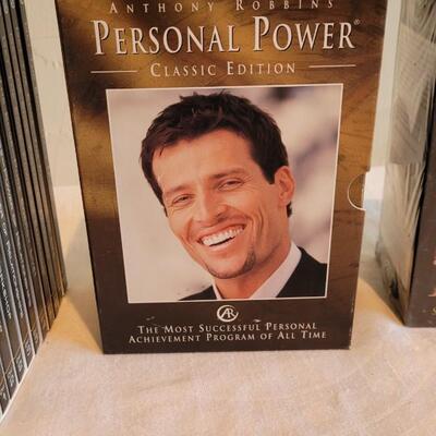 Lot 187: Tony Robbins DVD Collections