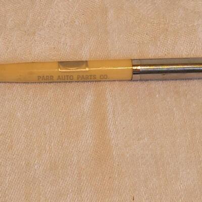 Lot 188: Vintage COLORADO Advertising - Barlow 'Helms Potato Company'  Alamosa Tape Measure, Parr Auto Parts Greeley Wings Pen...