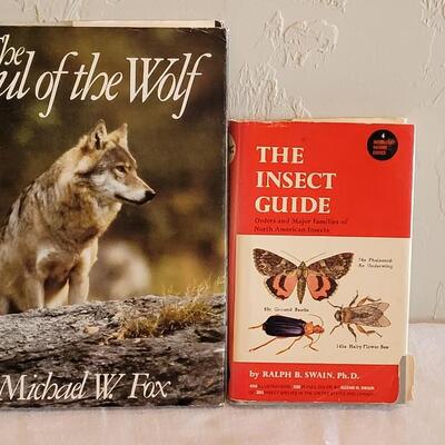 Lot 193: "The Soul of the Wolf" and "The Insect Guide" Books