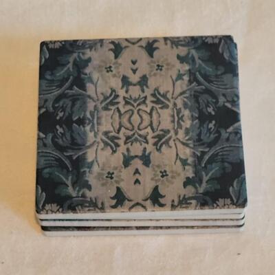 Lot 194: Dash of That Ceramic Coasters (4)