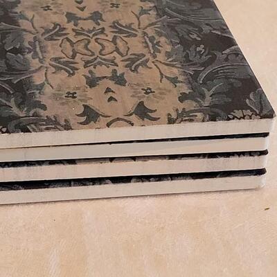 Lot 194: Dash of That Ceramic Coasters (4)