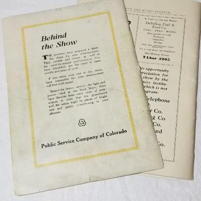Lot 199: 1933 National Western Horse Show & Rodeo Souvenir Program - Denver, Colorado 