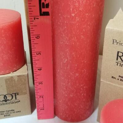 Lot 202: New Root Timberline Pride, Joy & Rose Candles