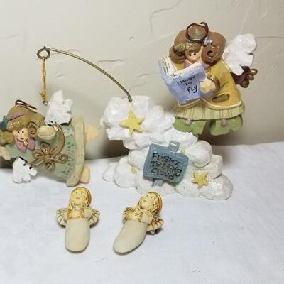 Lot 219: Vintage Christmas Angels