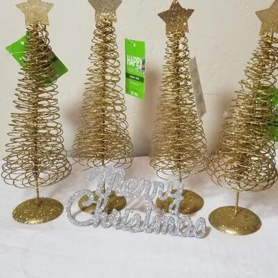 Lot 224: Christmas Trees and other Christmas Deco