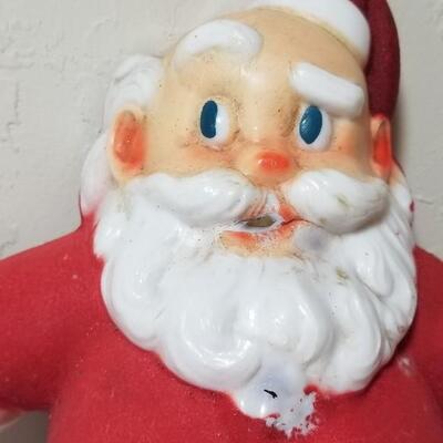 Lot 228: Vintage Light Up Santa Claus (untested-needs a bulb)