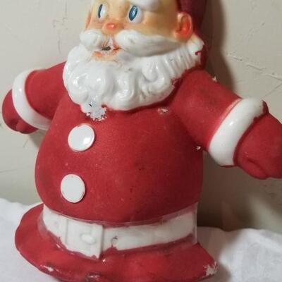 Lot 228: Vintage Light Up Santa Claus (untested-needs a bulb)