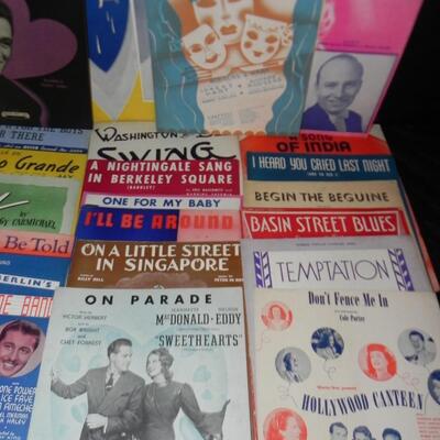 LOT 48   SHEET MUSIC