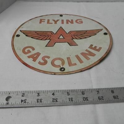 LOT 2  FLYING A GASOLINE SIGN