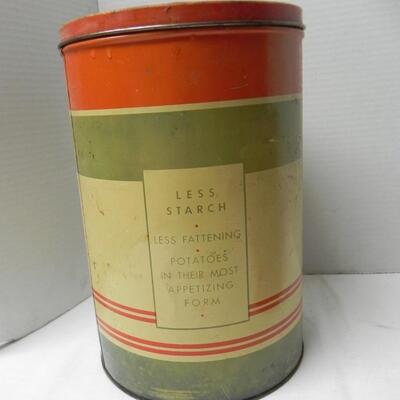 LOT 44  VINTAGE TINS