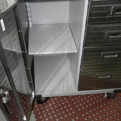 LOT 51  METEL STORAGE CABINET