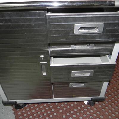 LOT 51  METEL STORAGE CABINET