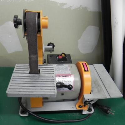 LOT 55 BELT DISK SANDER