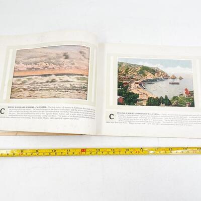 1919 â€œCALIFORNIA AND THE GRAND CANYON OF ARIZONAâ€ TOURISM BOOK