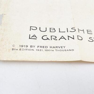 1919 â€œCALIFORNIA AND THE GRAND CANYON OF ARIZONAâ€ TOURISM BOOK