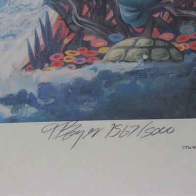 Signed and Framed Disney Artist Charles Boyer Print