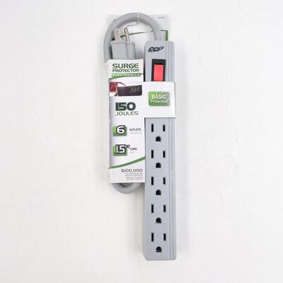 NEW! SURGE PROTECTOR - 1.5 FT CORD