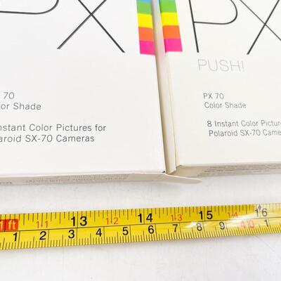 POLAROID PX 70 COLOR SHADE FILM FOR SX-70 CAMERAS