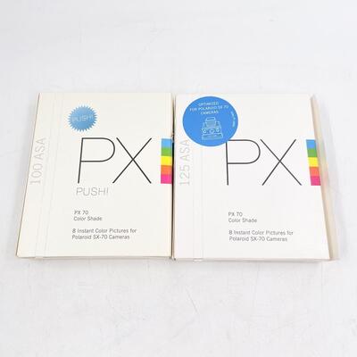 POLAROID PX 70 COLOR SHADE FILM FOR SX-70 CAMERAS