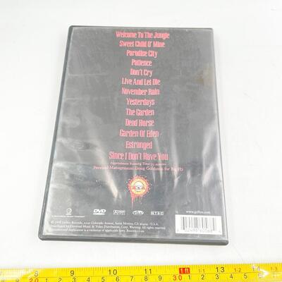 GUNS Nâ€™ ROSES â€œWELCOME TO THE VIDEOSâ€ DVD