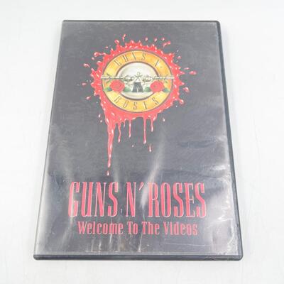 GUNS Nâ€™ ROSES â€œWELCOME TO THE VIDEOSâ€ DVD