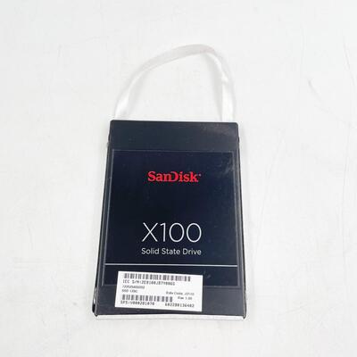 SANDISK X100 SOLID STATE DRIVE