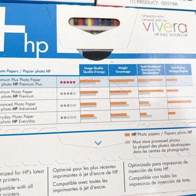 NEW! HP PREMIUM PLUS 4X6 PHOTO PAPER LOT