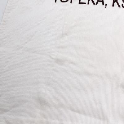 HOOTERS TOPEKA KS WHITE TANK - WOMENâ€™S SIZE L