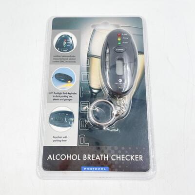 NEW! ALCOHOL BREATH CHECKER #2